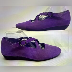 Arche Made in France Purple Suede Women's Shoes Size 40 US 10